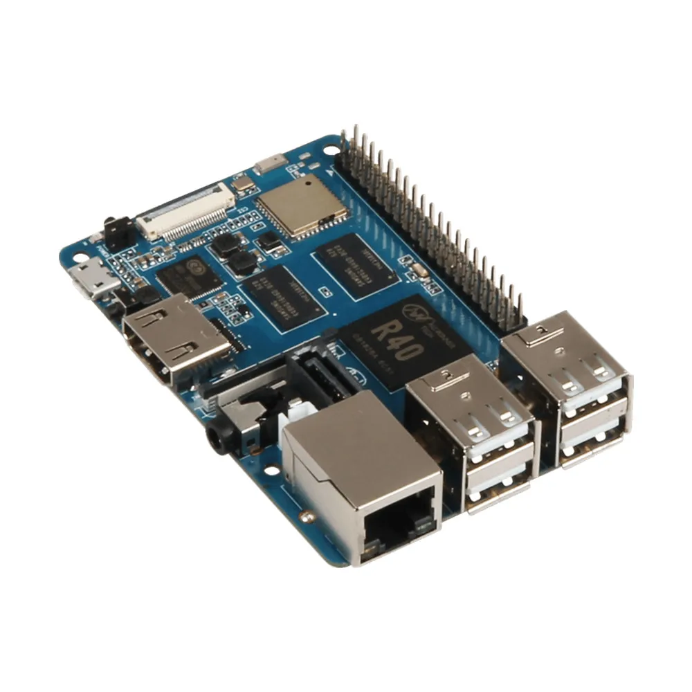 Banana pi BPI-M2 Berry Quad Core cortex A7 allwinner V40 CPU 1G DDR mismo tamaño que raspberry pi 3 - imagen 4