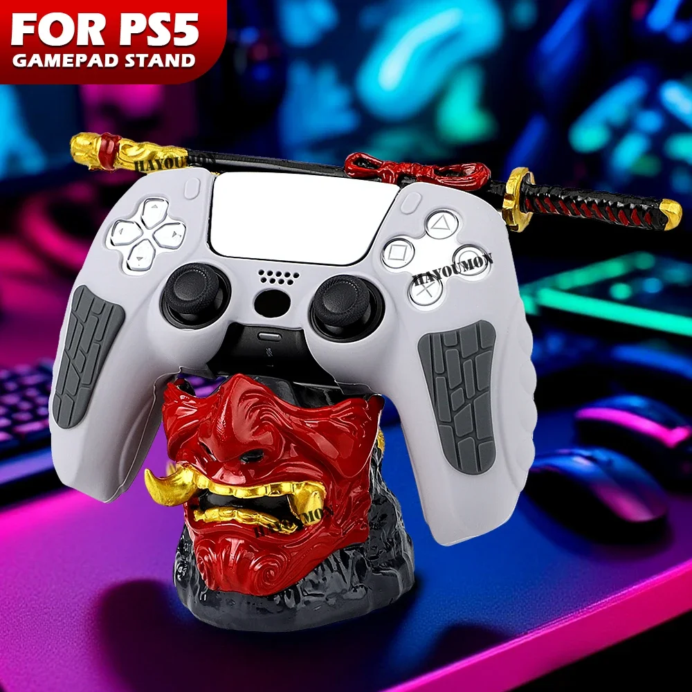 Soporte de controlador para PS5/XBox/PS4/Switch 2, soporte de mando Ghost Of Tsushima, decoración de escritorio, soporte Universal para Control de PS5
