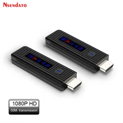 Extensor HDMI Inalámbrico 1080P – Transmisor y Receptor 50m