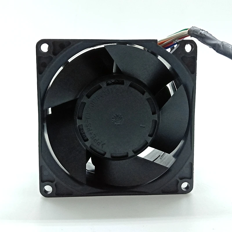 VG80561BX-Q110-S9H Ventilador de enfriamiento de alta velocidad de 80 mm x 56 mm, refuerzo de automóvil de doble bola, 12 V para refuerzo de automóvil y refrigeración industrial - imagen 2