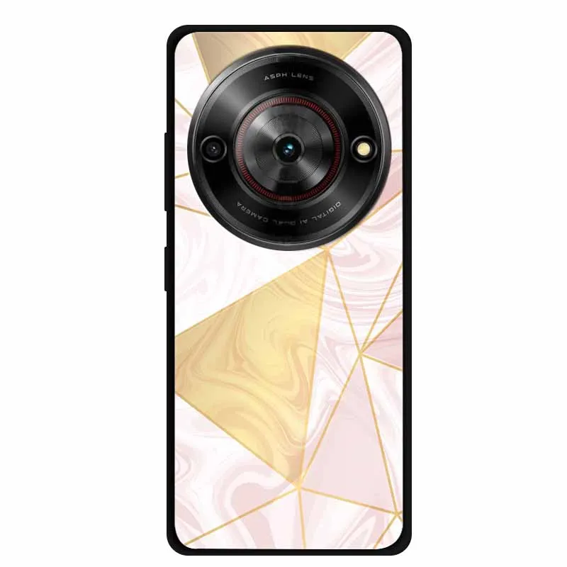 Para ZTE Blade A75 5G funda Original de silicona suave TPU fundas de teléfono contraportada para ZTE Z2357N paisaje protección a prueba de golpes etui - imagen 4
