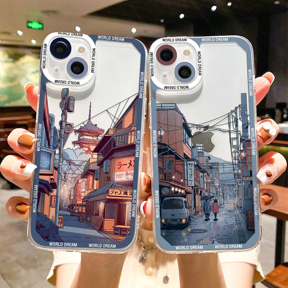 Funda de paisaje suave para Xiaomi Redmi Note 13, 12, 11, 10 Pro, 9, 9S, 10S, 11S, Mi 11 Lite, 12T, 11T, 13T, Poco M6 Pro, X5, X3, NFC