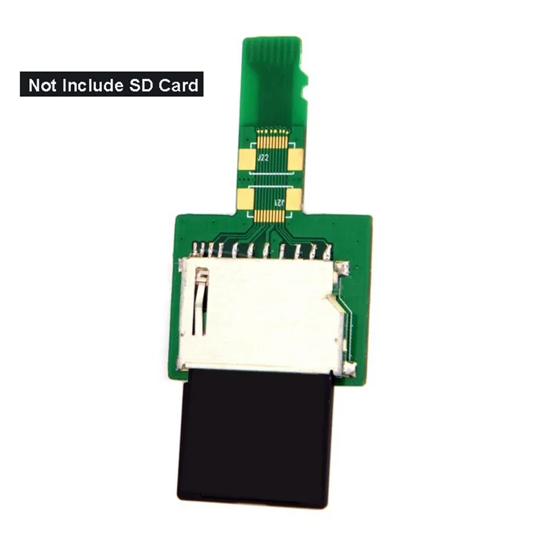 Convertidor de tarjeta SD HC a Micro TF para cámara, ordenador, teléfono móvil, adaptador de extensión de tarjeta de memoria, extensión de lector de tarjetas de transferencia de datos - imagen 2