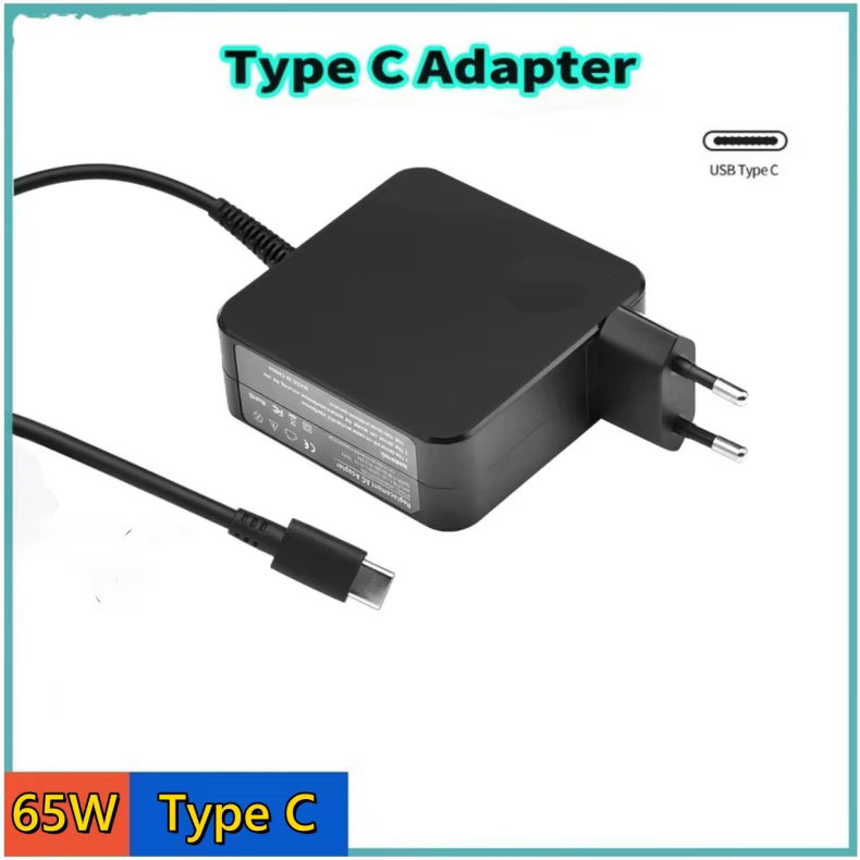 Conector USB-C del cargador para portátil