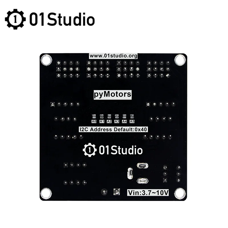 01Studio pyMotors Módulo Servo DC Motor paso a paso Micropython python - imagen 3