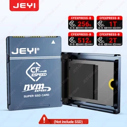Adaptador CFexpress Tipo B a NVMe M.2 SSD – PCIe 4.0 para Cámaras Canon y Nikon