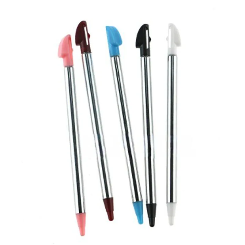 Para lápiz táctil telescópico 3DS 3DSLL XL lápiz óptico de escritura a mano de Metal adecuado para accesorios para adolescentes Nintendo - imagen 2