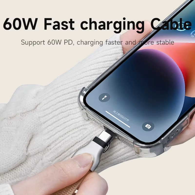 Hagibis Correa Teléfono USB C Anti Pérdida iPhone 17 Pro Max - imagen 4