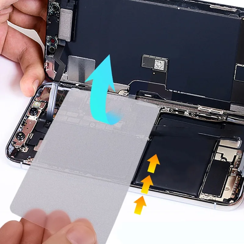 Raspador de apertura de palanca de tarjeta de plástico para iPhone, iPad, Samsung, pantalla LCD, tarjeta de desmontaje, herramientas de reparación de teléfonos móviles, 10/1 Uds. - imagen 2