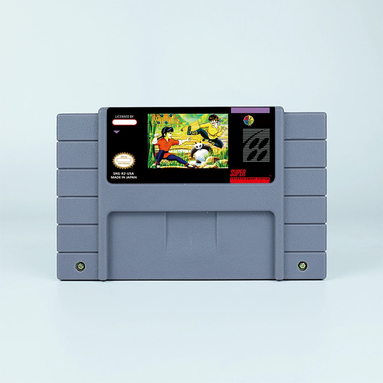 Ranma 1-2-juego de acción de batalla dura para tarjeta de juego SNES de 16 bits para consola de videojuegos SNES versión NTSC de EE. UU.