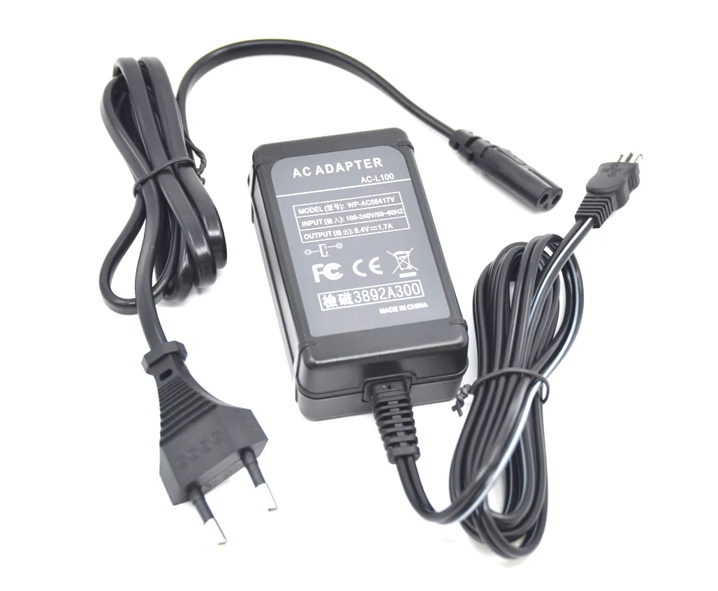 AC-L100 ACL100 AC-L10 AC-L15 cargador/adaptador de CA para cámara Sony CCD-TRV98 TRV338 TRV608 TR818 TR516 TRV950 TRV830 HDR-FX1 TRV240 - imagen 2