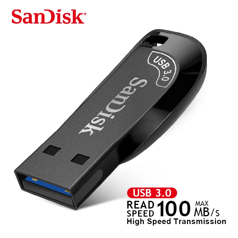 SanDisk USB 3,2 64GB unidad Flash USB CZ410 Pen Drive Memory Stick negro U disco Mini Pendrive negro almacenamiento externo para ordenador portátil - imagen 3