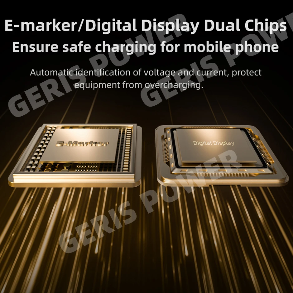 Pantalla digital P ​ D240W USB 4.0 80Gbps Tipo C a C Adaptador 8K@60Hz 5A Conector de cable de carga rápida para MacBook iPhone 16 Pro - imagen 5