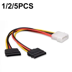 Cable SATA IDE Molex cuatro pines a divisor de alimentación Serial ATA
