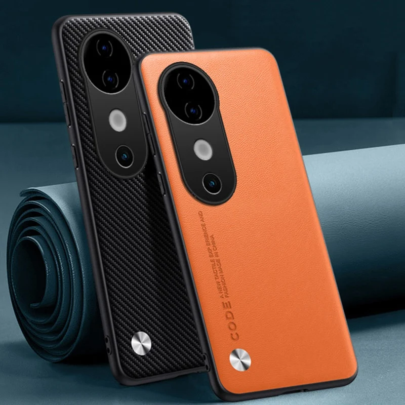 Funda de cuero PU de lujo para Vivo V40 Pro 5G, funda trasera de silicona mate a prueba de golpes, funda de teléfono de protección completa para Vivo S19 Pro - imagen 2