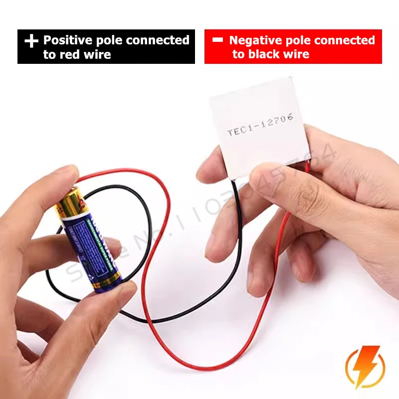 Thermoelectric Cooler Peltier 40*40mm Module Water Cooling CPU&GPU Block Radiator TEC1-12705 TEC1-12706 - imagen 5