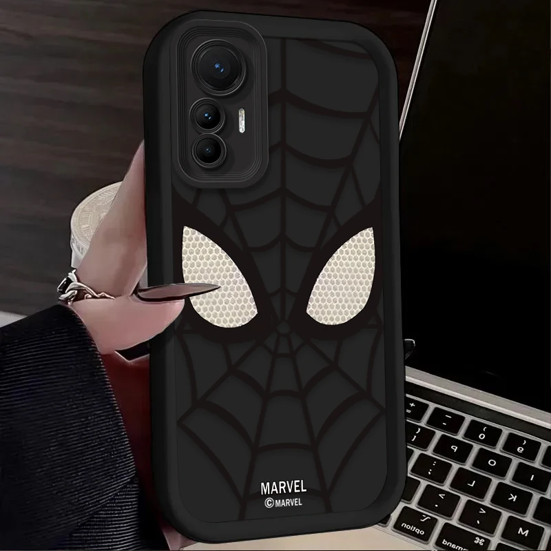 Marvel-funda de silicona para teléfono móvil, carcasa de SpiderMan para Xiaomi POCO X6 X5 X4 GT X3 NFC F6 F3 F4 F5 M6 Pro 13T 12T 11T 13 12 11 Lite 5G NE - imagen 5
