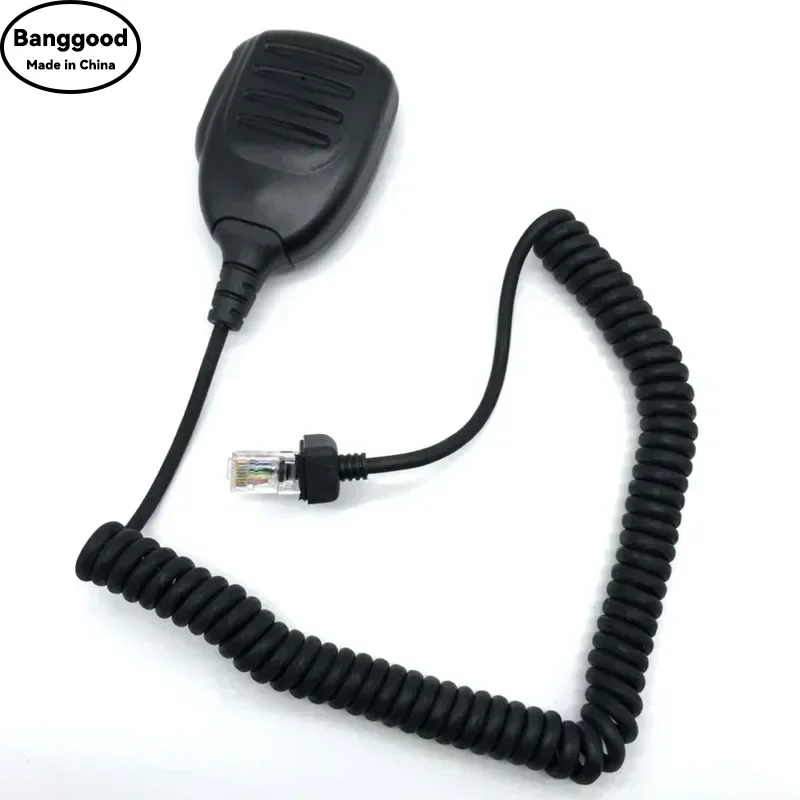 Micrófono PTT de mano con altavoz para ICOM IC-2820H IC2825E IC2200 IC3600 F221 F520 F620 Radio móvil para coche - imagen 2