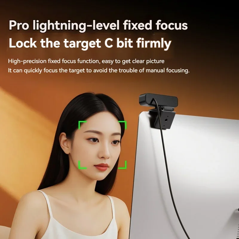 Xiaomi Q19 4K cámara web con luz de relleno 2K Autofocus cámara con filtro de belleza 1080P Full HD PC/portátil web con micrófono para Live 2025 - imagen 4