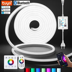 Tuya Tira LED Neón RGB WiFi – Regulable Impermeable Interior/Exterior