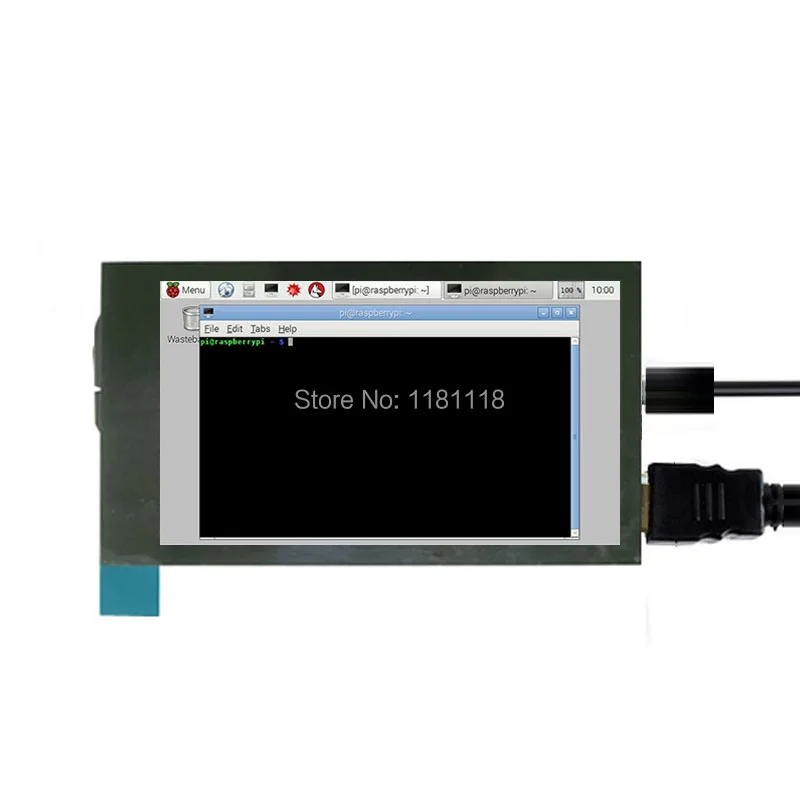 Pantalla táctil capacitiva para Raspberry Pi 4B, pantalla LCD IPS de 3,5 pulgadas, compatible con HDMI 480 × 800 para PI4 / 3B + / Jetson Nano - imagen 3