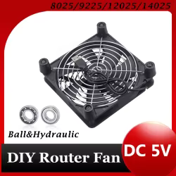 Gdstime Ventilador USB para Router y TV Box con Controlador