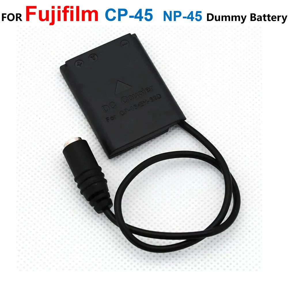 CP-45 CP45 NP-45 NP-45A NP-45S NP45A acoplador CC batería falsa Li40B Li42B para Pentax D-Li63 Fuji S5300 Nikon EN-EL10 KLIC-7006