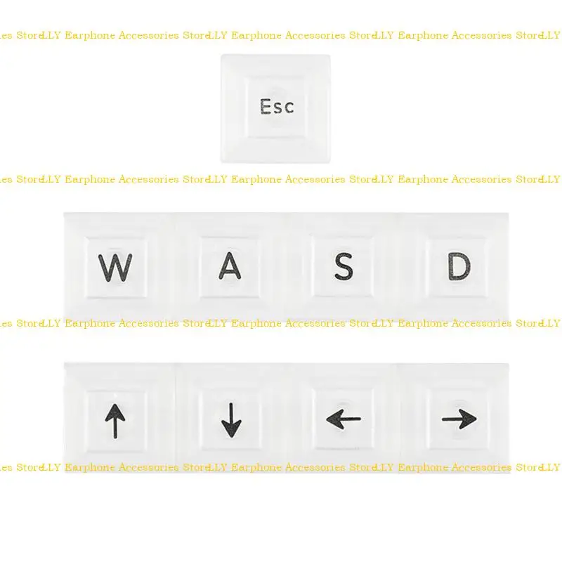 462E DSA Transparente para tapa clave para interruptores MX Teclado mecánico UV Translucente 9 - imagen 4