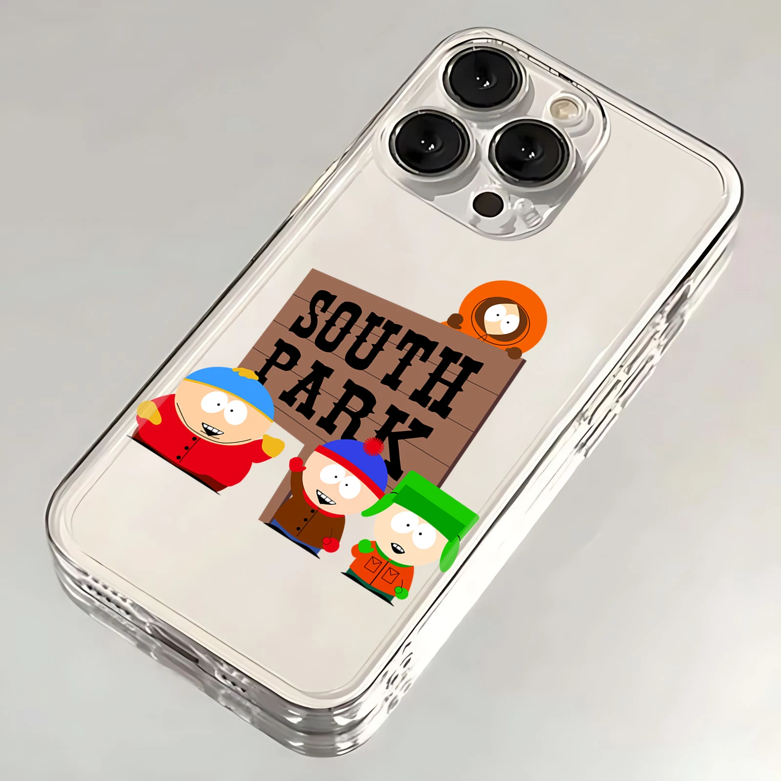 Divertida funda de teléfono bonita S-South-Park para Xiaomi Redmi Note 13 12 12C 11 10 10C 13C 10s 9 9s 9A 9T 9C 8 7 Pro Max 4G 5G transparente - imagen 5