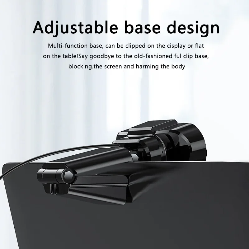 Cámara web para computadora HD 1080P Webcast Video Chat Tablet Cámara web USB Micrófono incorporado Radio clara Se puede utilizar para reuniones de empresa - imagen 5