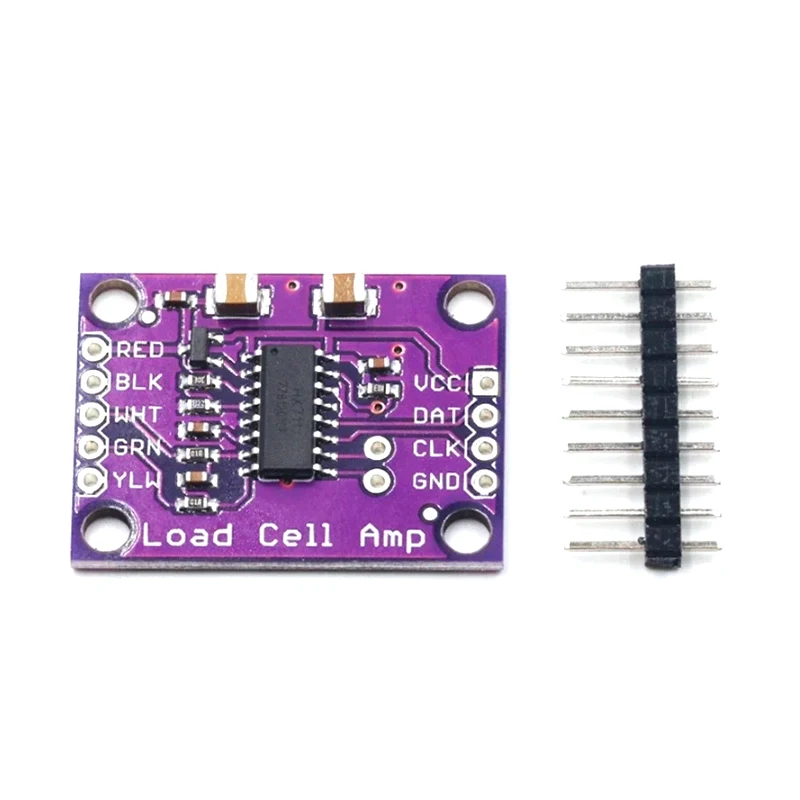 Módulo de Sensor de pesaje HX711, báscula electrónica de alta precisión, placa de desarrollo de convertidor A/D de doble canal de 24 bits, 1/5 Uds. - imagen 4