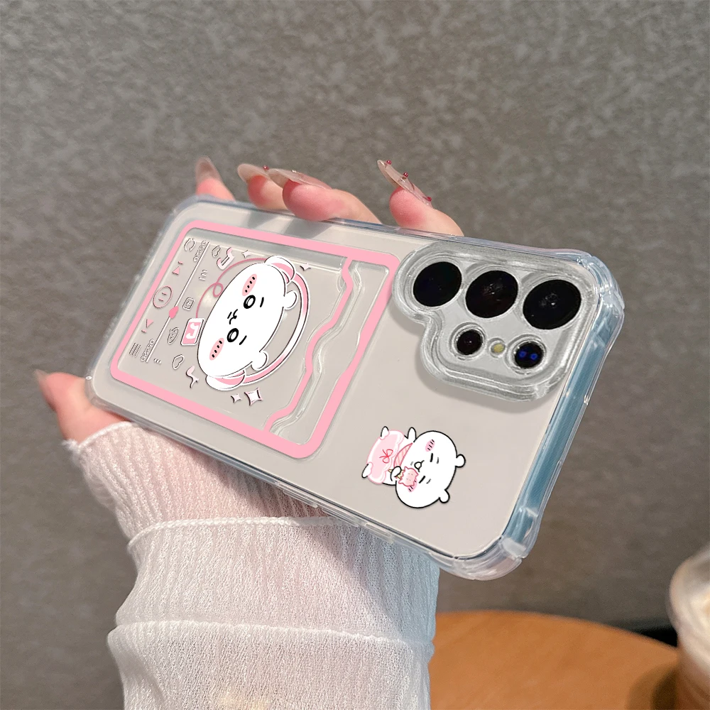 Bonita funda de Anime Chiikawas para Xiaomi Redmi 13C, 12C, 10C, 9A, 9C, Note 13, 12, 12s, 11, 10, 9, 8 Pro, 4G, 5G, cubierta transparente anticaída - imagen 4