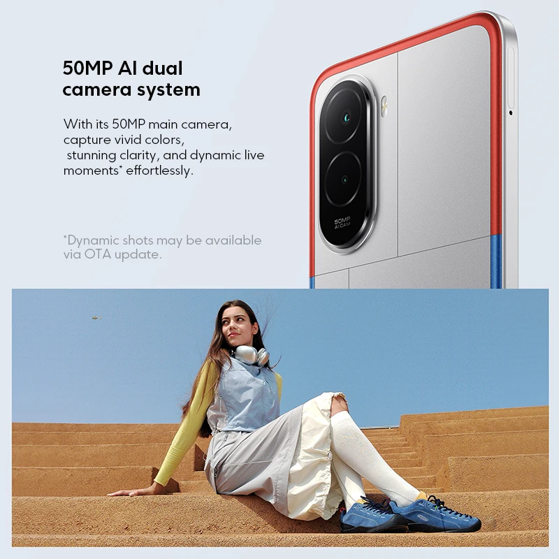 Versión global POCO M7 Smartphone 5G Snapdragon ®   Cámara 685 50MP 6,9" 144Hz FHD+ DotDisplay 7000mAh Batería 33W Carga rápidaNFC - imagen 3