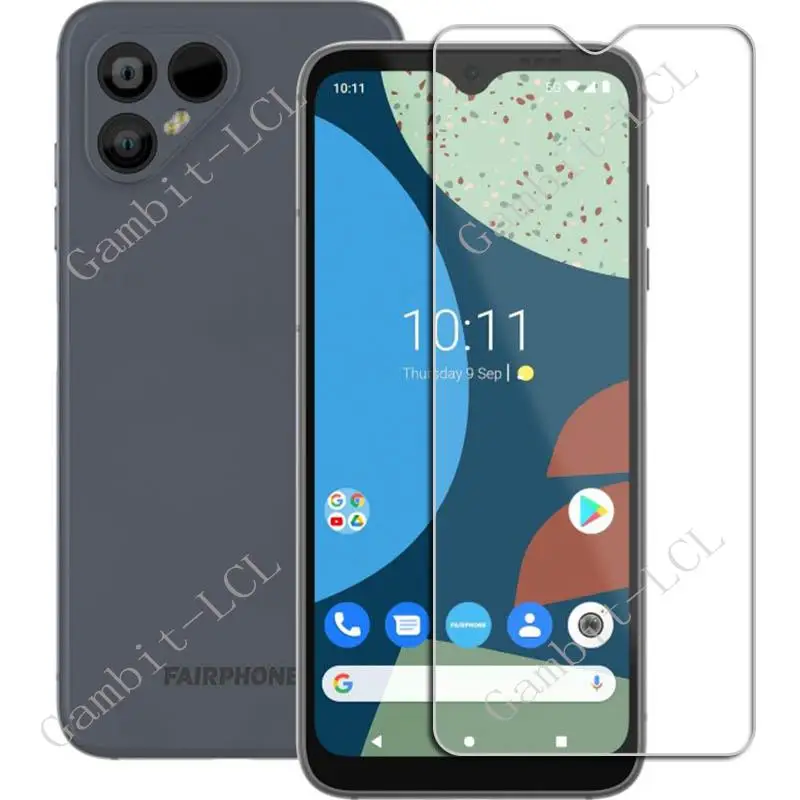 2 uds para Fairphone 4 6,3 "HD Protector de vidrio templado en Fairphone4 cubierta de película protectora de pantalla - imagen 2