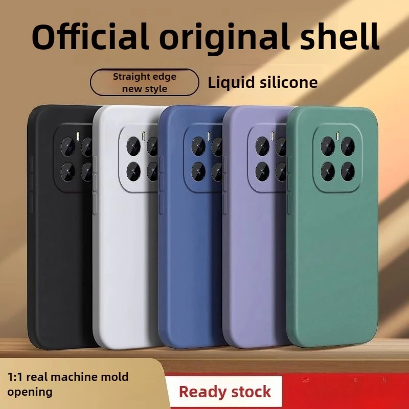 Funda para Honor GT Pro de silicona suave con borde recto, funda Simple a prueba de golpes de Color sólido para Huawei Honor GT Pro
