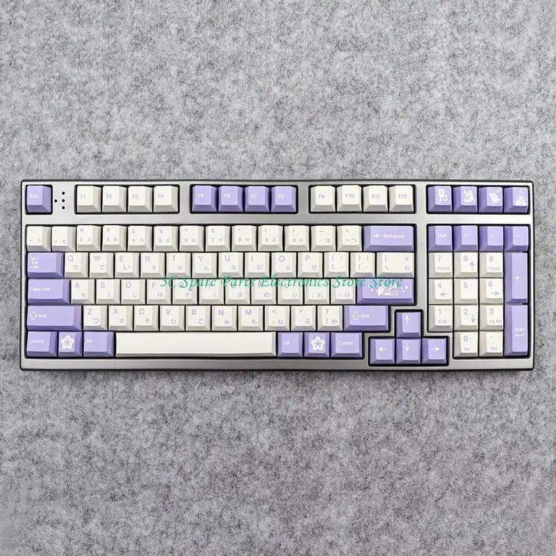 12pc 133pcs para tapas teclas Capas teclas Sub Cherry para teclado mecánico interruptor MX