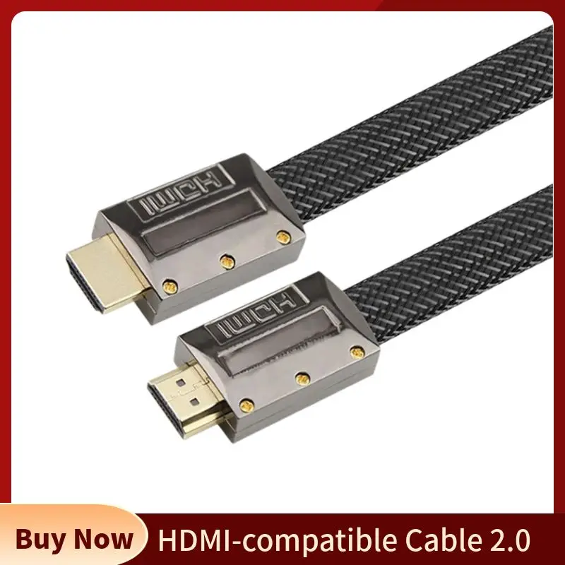 Cable 2,0 Compatible con HDMI, Cable de Ultra alta velocidad para Xiaomi Mi Box PS5, Dolby Vision, Cables de Audio, electrónica de consumo, 1M, 1,5 M, 2M, 3M - imagen 2