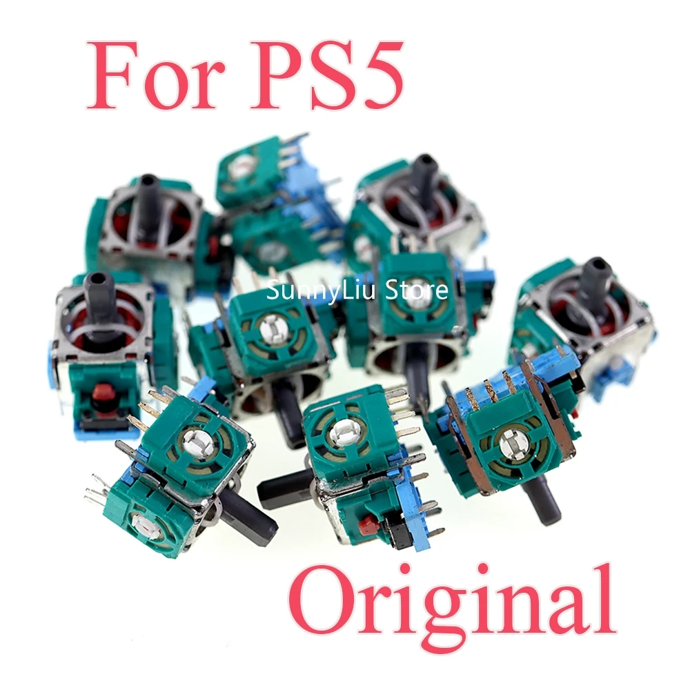 100 Uds Original nuevo para PS5 3D Rocker 3D módulo Sensor de Joystick analógico para Playstation 5 potenciómetro de Joystick 3D de eje analógico - imagen 3