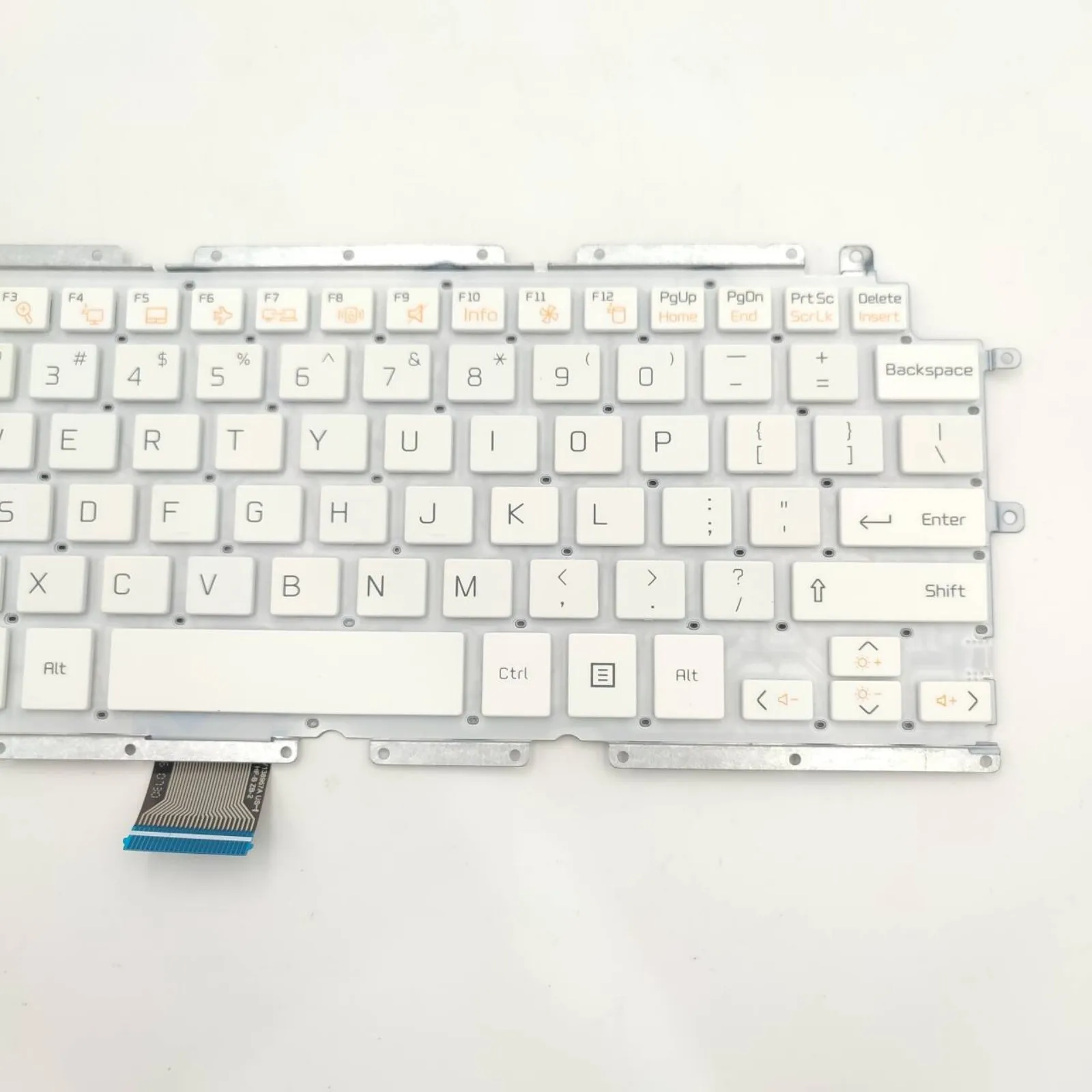 LG Z360용 미국 레이아웃 LG Z36 ZD360-GH60K 13Z93 ZD360 13Z935 13Z930 V138967AK1 V138967AS1 노트북 키보드 화이트 - imagen 3