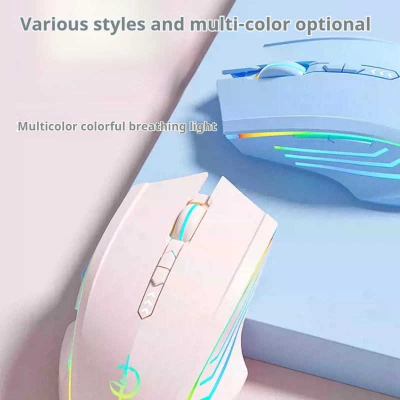 Ratón inalámbrico recargable con Bluetooth, Mouse silencioso, adecuado para portátiles, ordenadores de escritorio, juegos, oficina, aprendizaje, pantalla Universal de batería