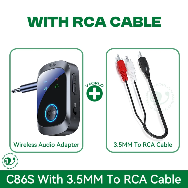 With RCA Cable