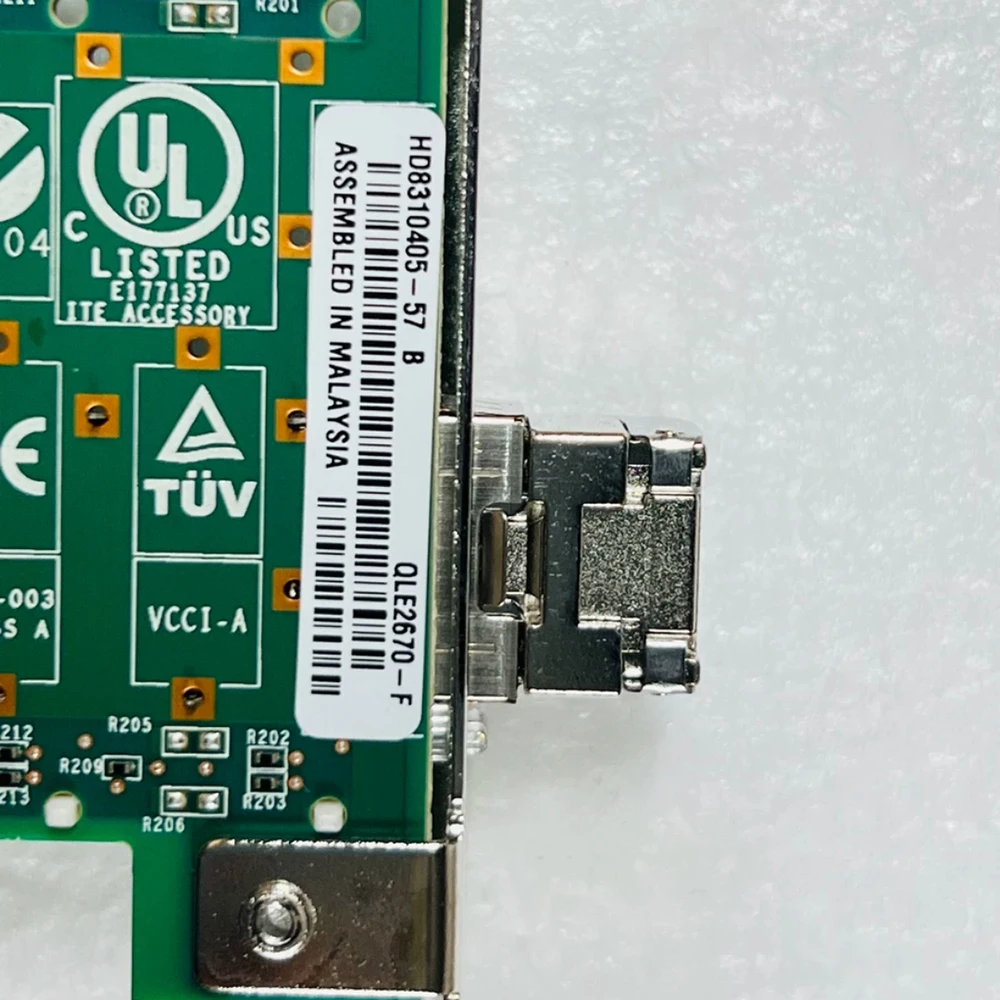 QLE2670 QLE2670-F Tarjeta de canal de fibra HBA de puerto único de 16 GB QLE2672 - imagen 4