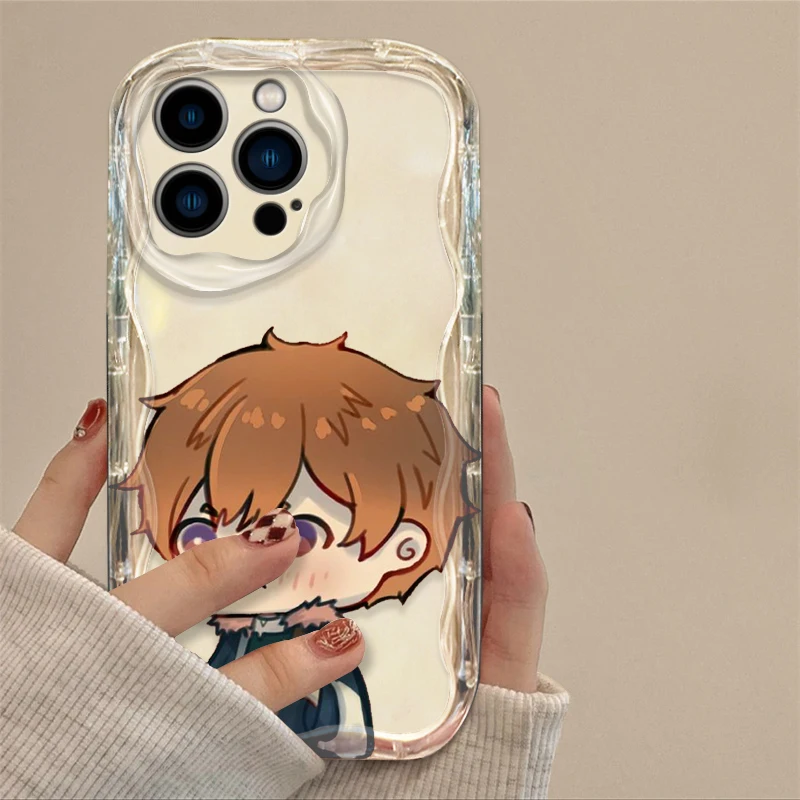 Funda de teléfono de dibujos animados Obey Me para Apple iPhone 15 14 13 12 11 Pro X XR XS Max Plus 8 7 Plus SE Wave - imagen 5