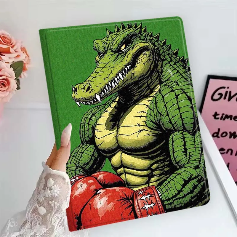 Tung Tung Sahur cocodrilo para Samsung Galaxy Tab S11 S10 S9 S8 S7 S6 A10.1 A9 A8 A7 10,1 Lite FE Plus pulgadas funda para tableta - imagen 2