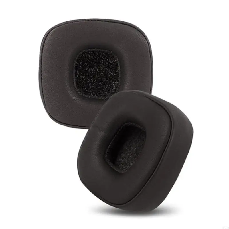 Almohadillas de cuero para auriculares MARSHALL MAJOR 5 Major V, almohadilla de espuma para auriculares, fundas de esponja, 2 uds. - imagen 2