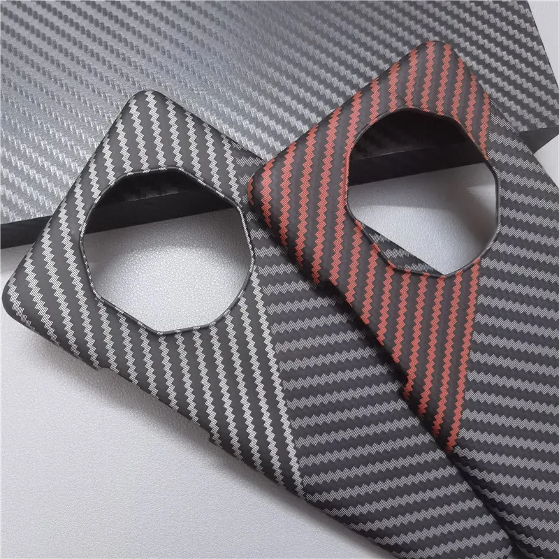 Funda rígida de fibra de carbono para Huawei Mate 40 30 20 Pro, carcasa completa para PC, funda trasera protectora delgada - imagen 3
