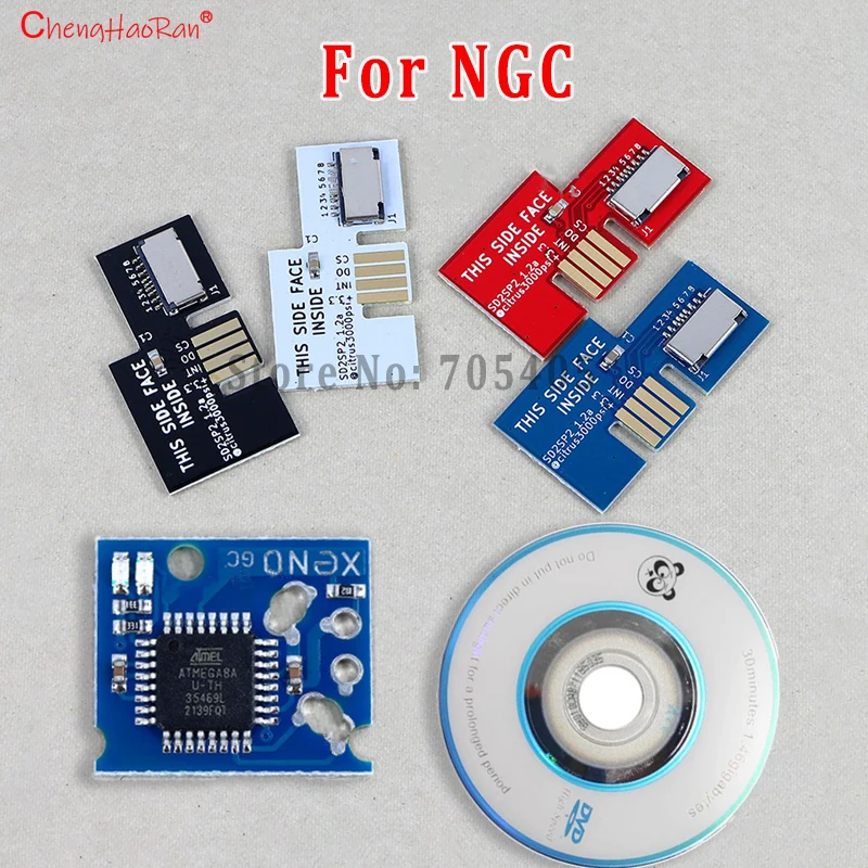 1 unidad Swiss SD2SP2 NGC Nintendo GameCube Mod Kit adaptador ModChip de lectura directa para disco lector de tarjetas SD/TF - imagen 2
