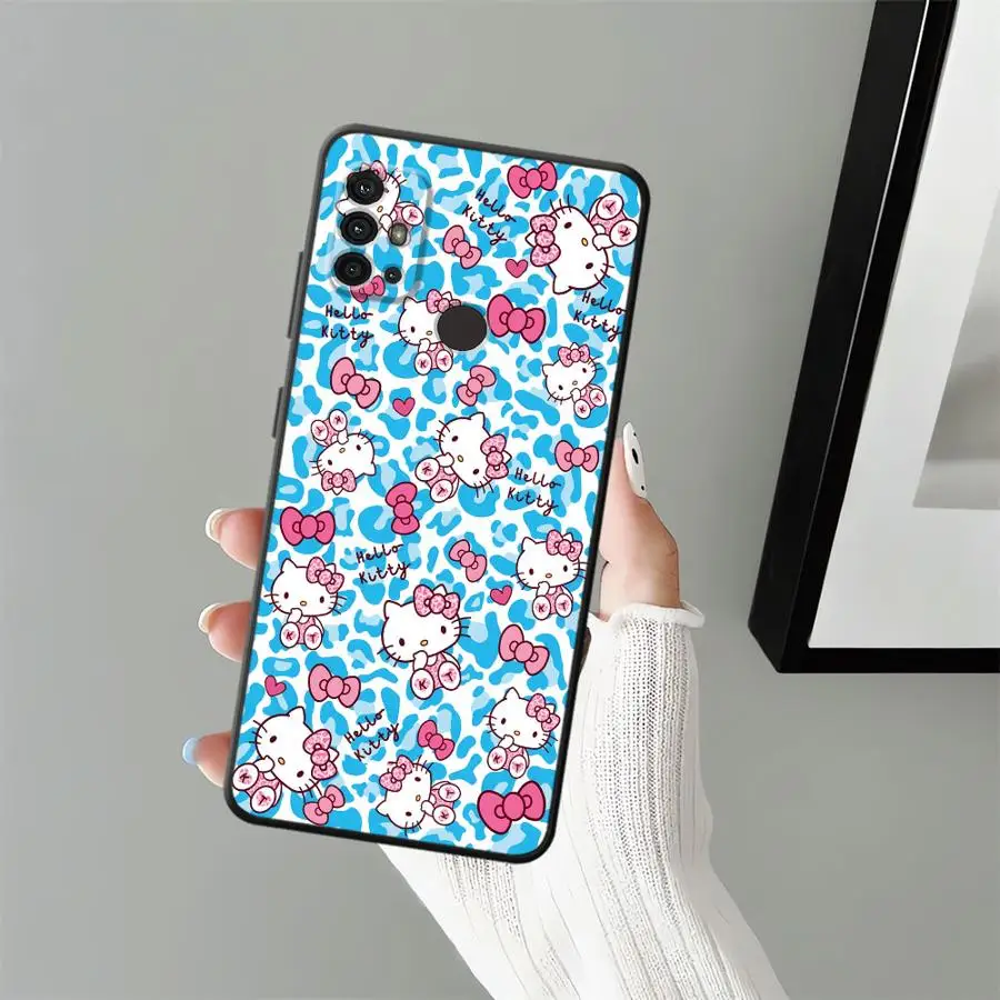 Funda para Motorola Mot G60s G32 G53 G30 G50 G22 Edge40 G71 G60 G51 G73 G52 Edge 20 Pro 30 Lite cubierta de teléfono suave negra G31 dibujos animados - imagen 5