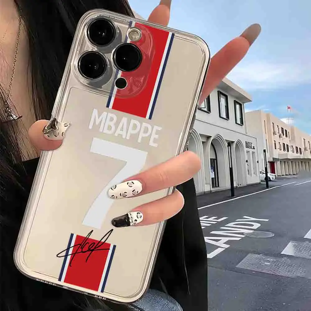 Funda de teléfono con número de bola de pie para Xiaomi Redmi Note 13 12 12C 11 10 10C 13C 10s 9 9s 9A 9T 9C 8 7 Pro Max 4G 5G M-messi-CR77 - imagen 4