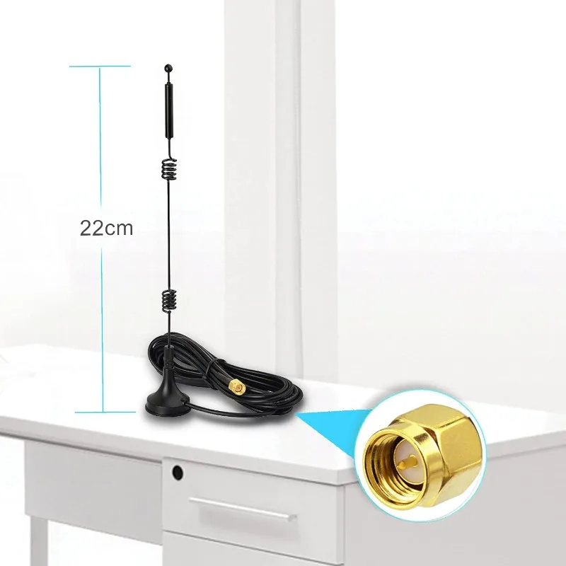 Antena WiFi 2,4G 5G 5,8G para cámara de seguridad inalámbrica Vedio grabadora de vigilancia vehículo camión remolque cámara de visión trasera de respaldo - imagen 3